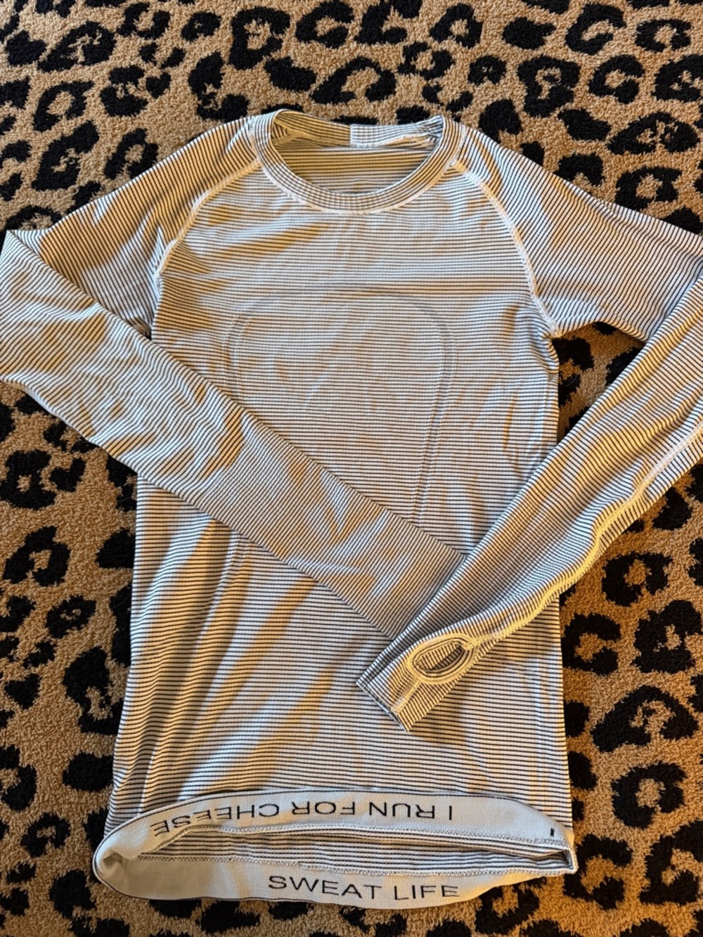 Lululemon Striped Long Sleeve